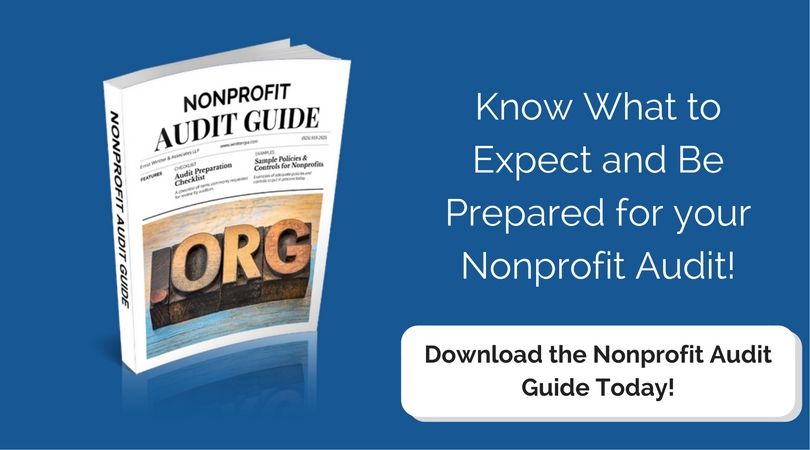 Download Nonprofit Audit Guide - Ernst Wintter & Associates