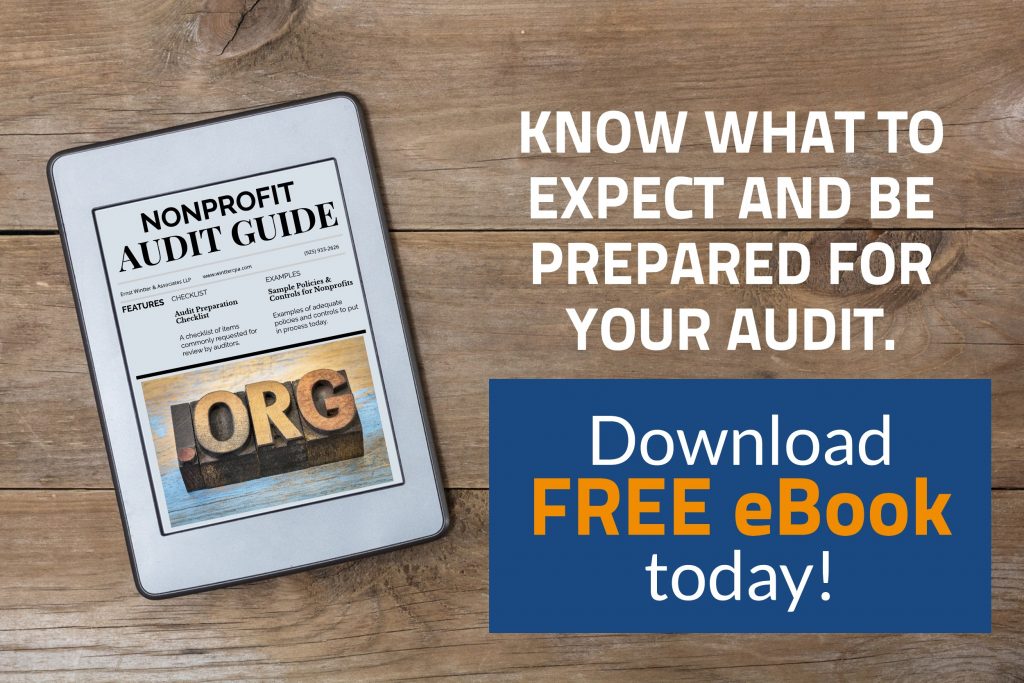 Ernst Wintter & Associates Nonprofit Audit Guide